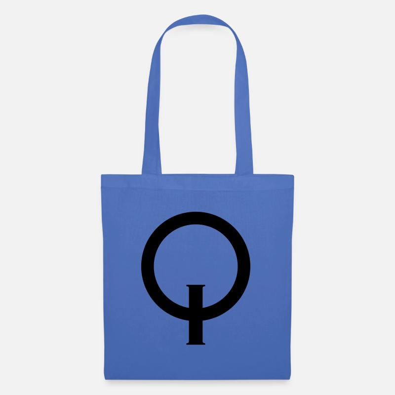 Optimist, Symbol, Opti, Segeln, Segelboot, Boot - Stoffbeutel - Hellblau