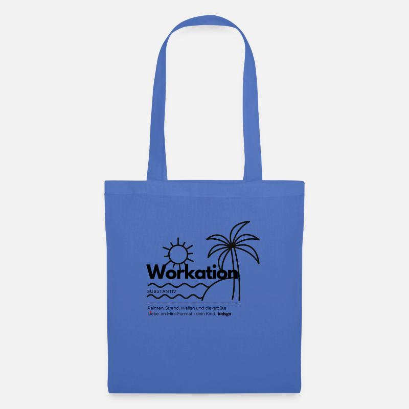 Workation - Stoffbeutel - Hellblau