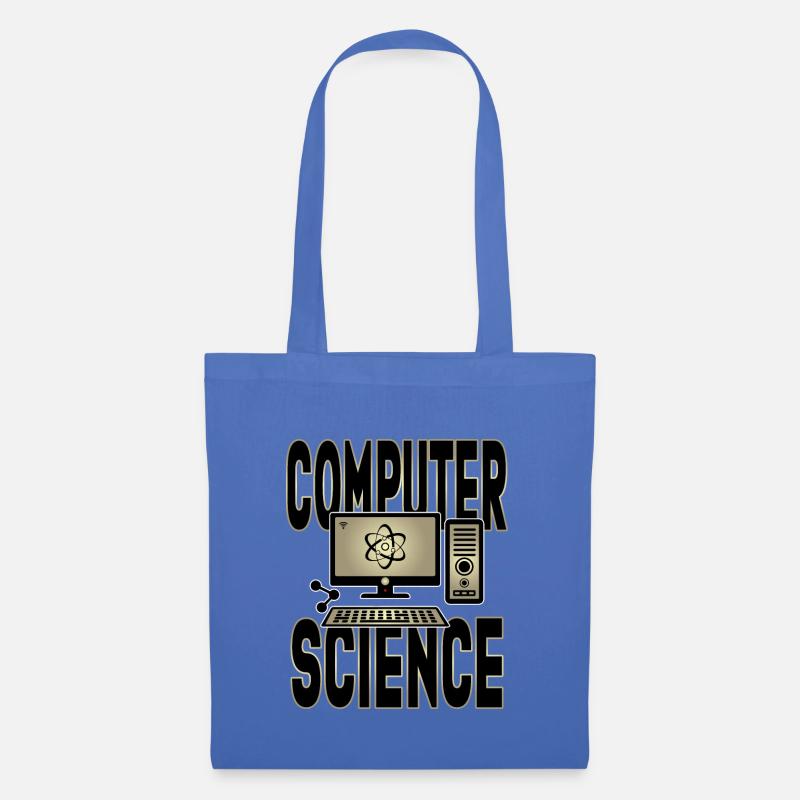 Computer Science-It, computer science - Tote Bag - light blue