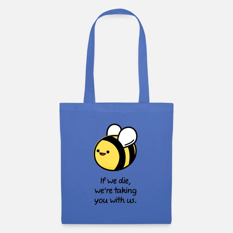 Save the bees - Tote Bag - light blue