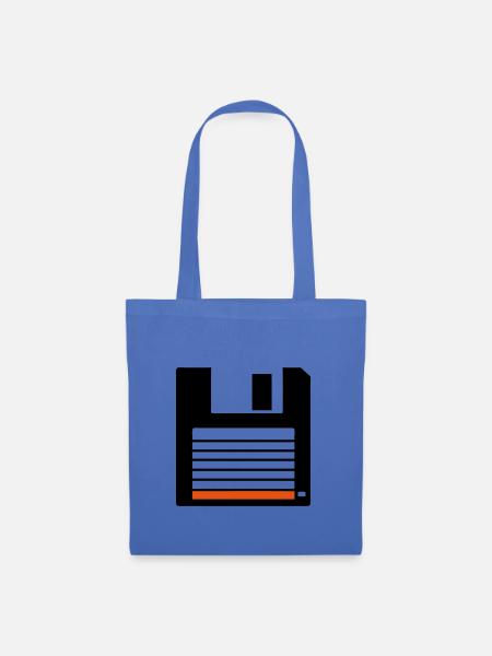 Diskette 3 Zoll 15 - Stoffbeutel - Hellblau