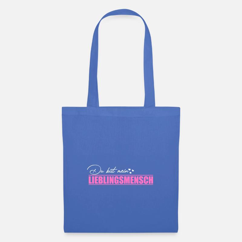 Partnerlook Beste Freundinnen - Stoffbeutel - Hellblau