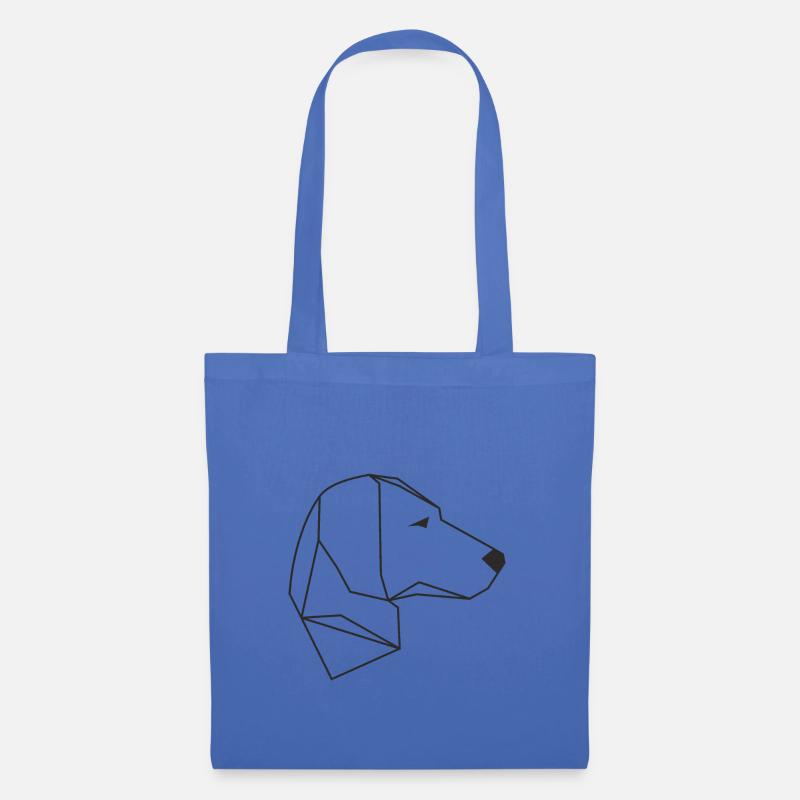 Weimaraner Hund Geschenkidee - Stoffbeutel - Hellblau
