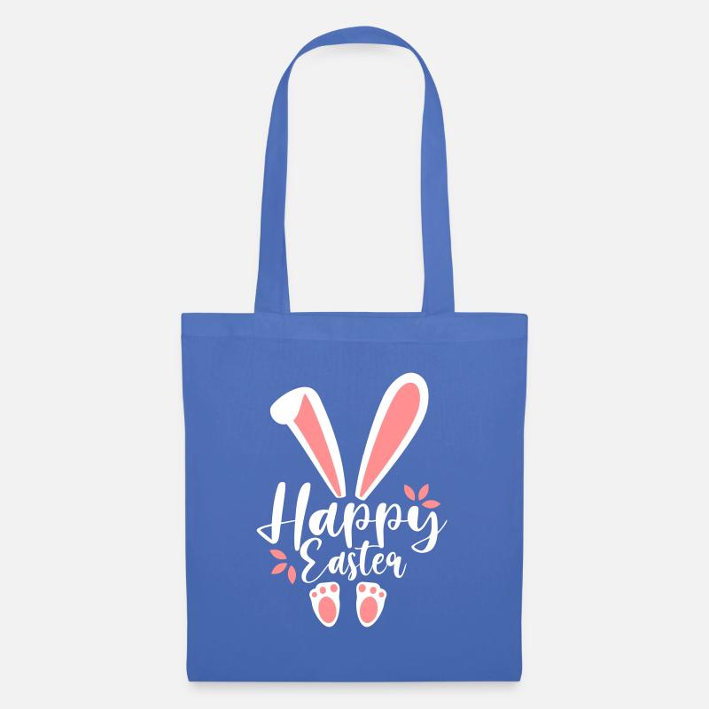 Happy Easter Bunny - Stoffbeutel - Hellblau