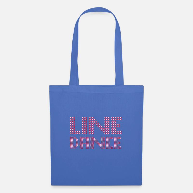 Line Dance - Linedance - Stoffbeutel - Hellblau