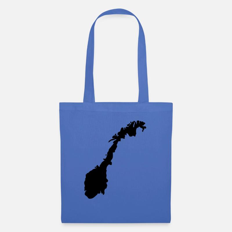 Norwegen - Stoffbeutel - Hellblau