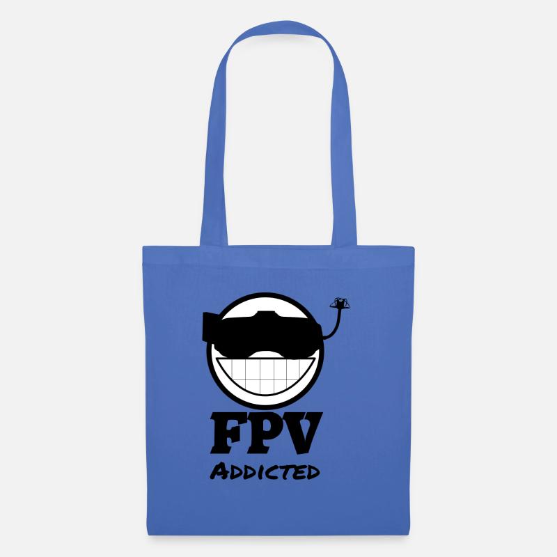 FPV Addicted - Stoffbeutel - Hellblau