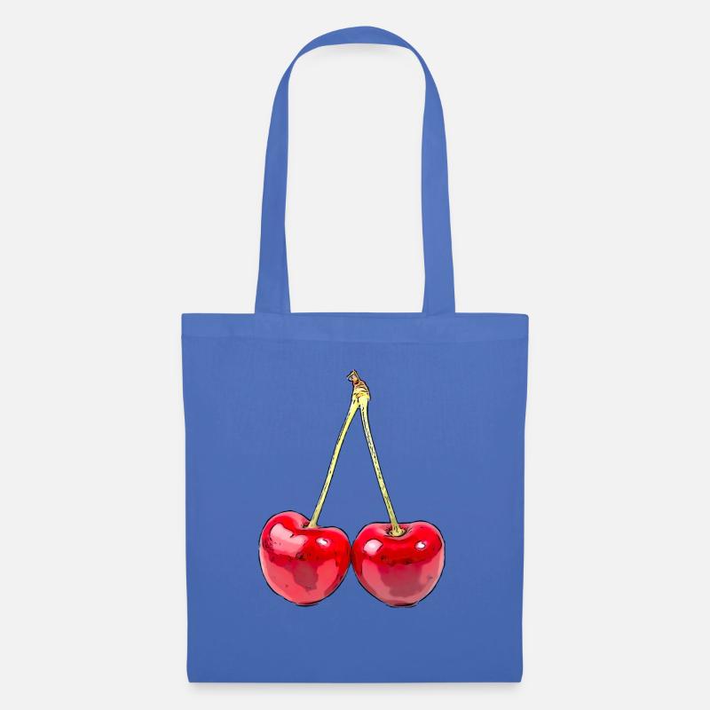 Cherry - Stoffbeutel - Hellblau