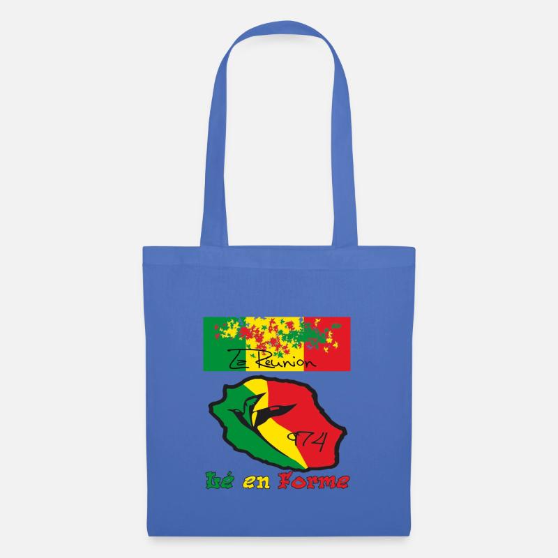 974 die in Form 02 rasta - Stoffbeutel - Hellblau