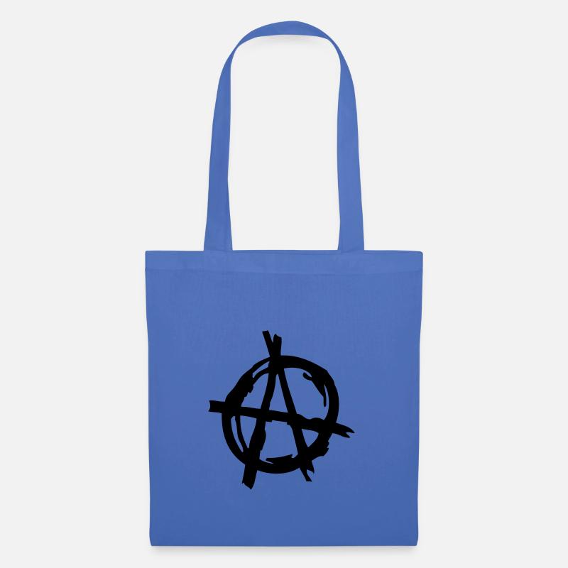 Logo Anarchie 3 - Stoffbeutel - Hellblau