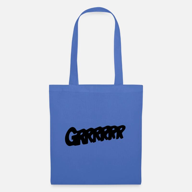 grrr - Stoffbeutel - Hellblau