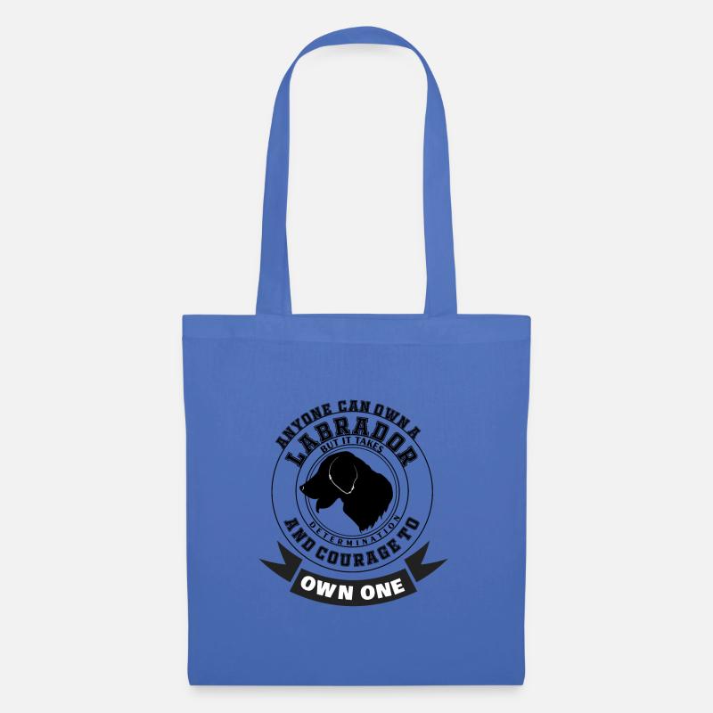 Labrador - Stoffbeutel - Hellblau
