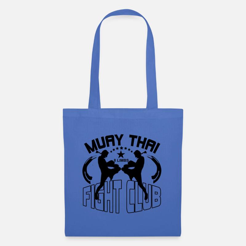 Muay Thai Geschenk - Stoffbeutel - Hellblau