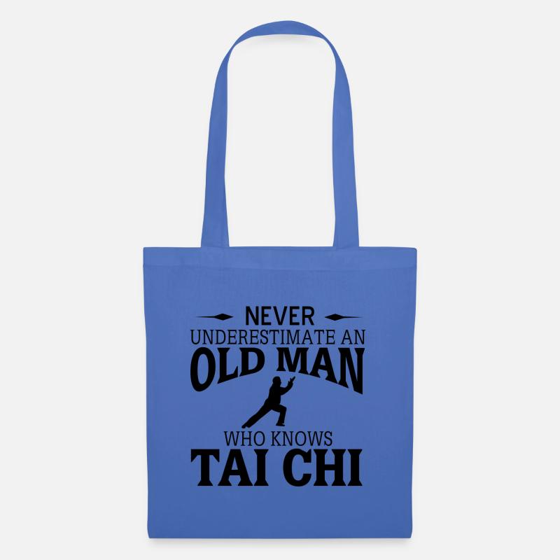 Tai Chi - Stoffbeutel - Hellblau