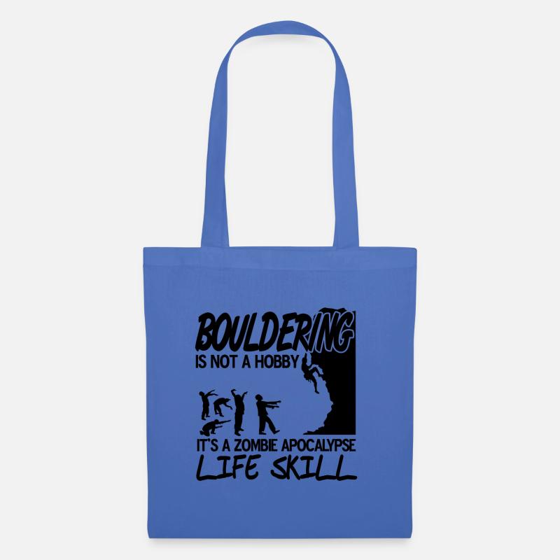 Bouldern - Stoffbeutel - Hellblau