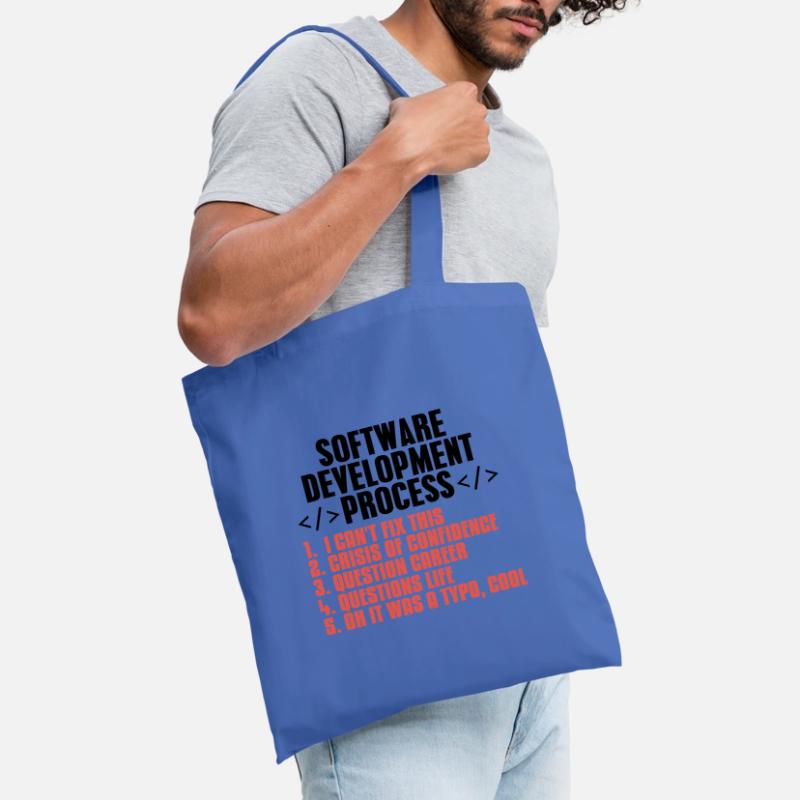 Programmierer Coder Softwareentwickler Geschenk Stoffbeutel