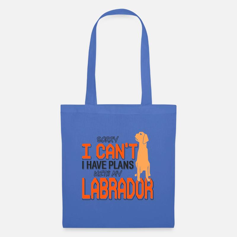 Labrador - Stoffbeutel - Hellblau