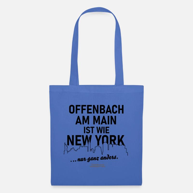 Offenbach am Main Städte-Spruch - Stoffbeutel - Hellblau