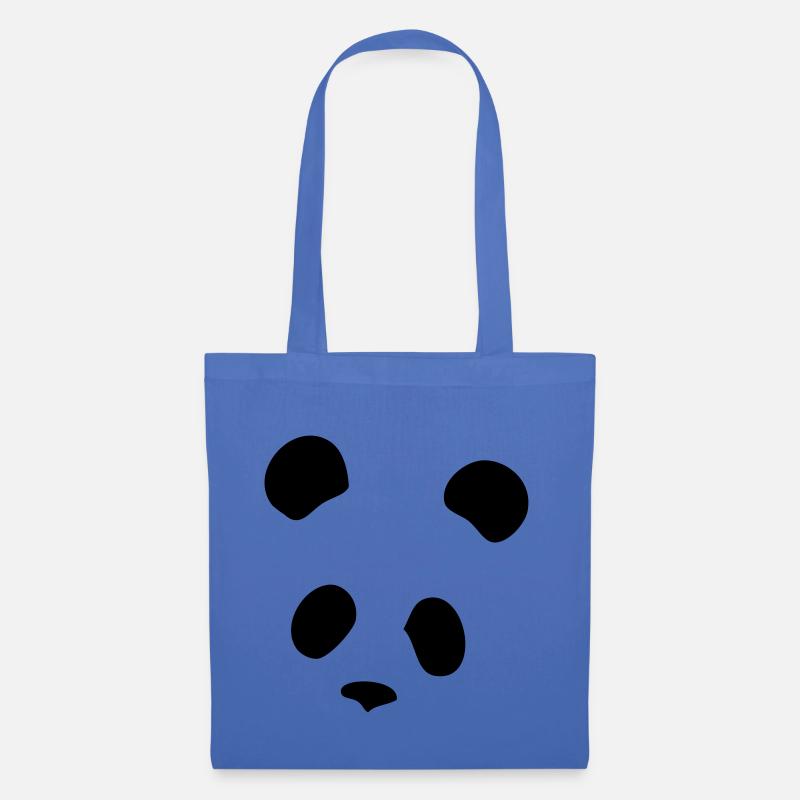 Panda - Stoffbeutel - Hellblau