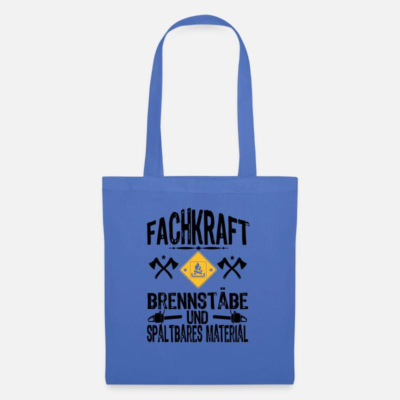 Fachkraft Holz - Stoffbeutel - Hellblau