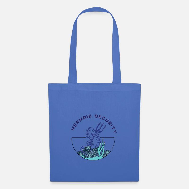 Mermaid Security Merman Zitat - Stoffbeutel - Hellblau
