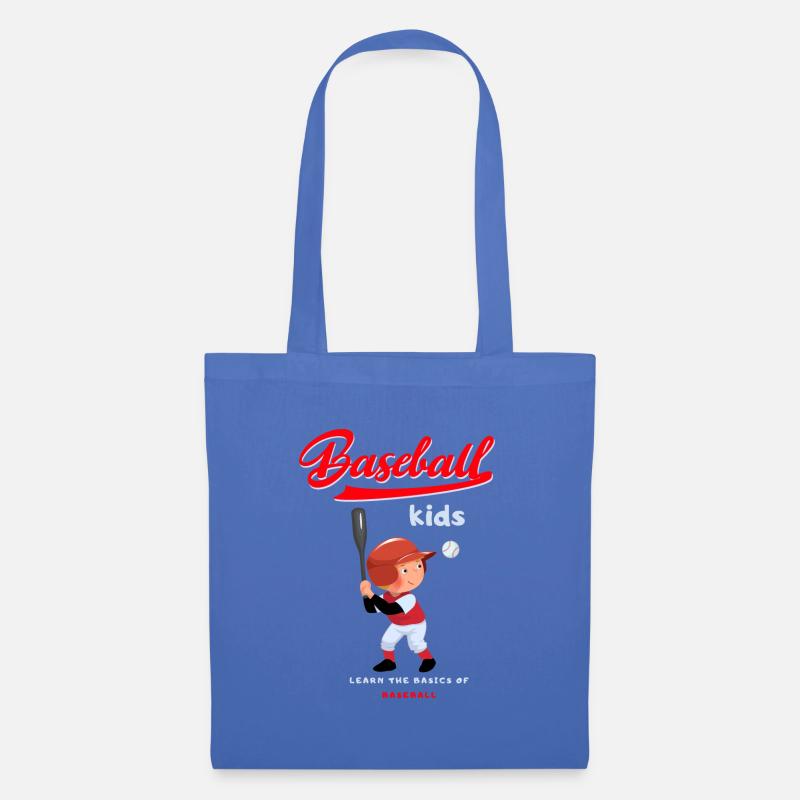 Baseball Kinder Baseball - Stoffbeutel - Hellblau