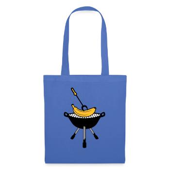 bbq grill grill fry cook cook schuerze kuec - Tote Bag - light blue - Front