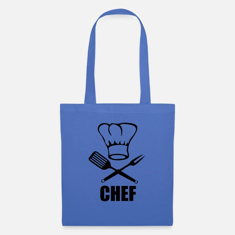 Kochen - Stoffbeutel - Hellblau