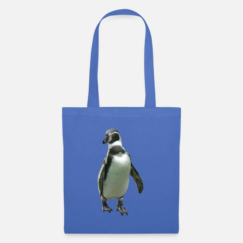 Pinguin - Stoffbeutel - Hellblau