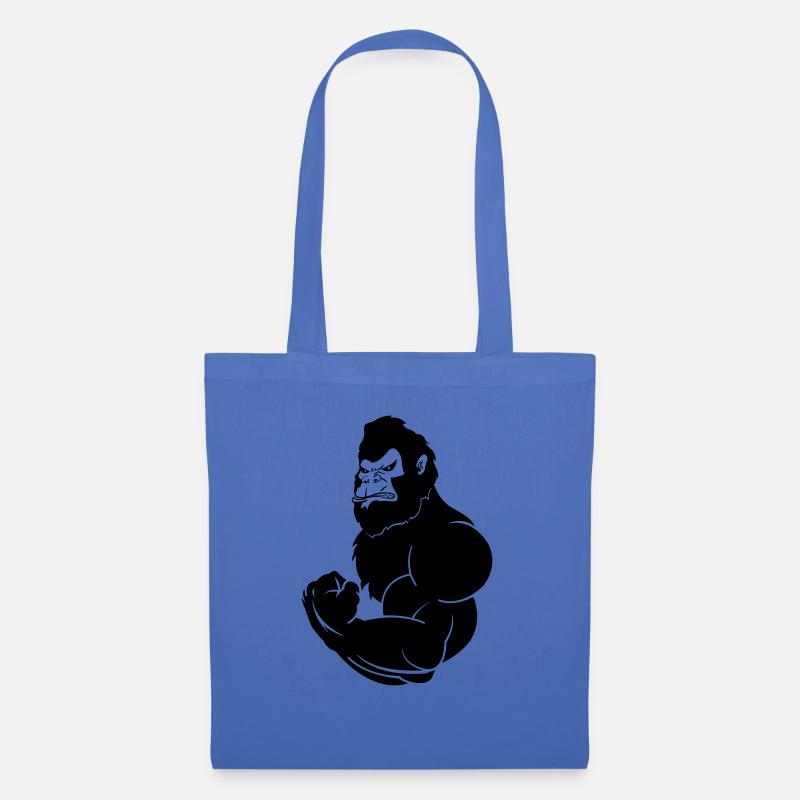 gorilla_beast_001 - Stoffbeutel - Hellblau