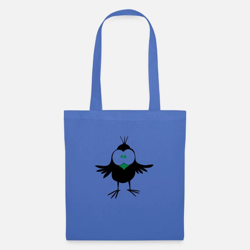 Spatz - Stoffbeutel - Hellblau