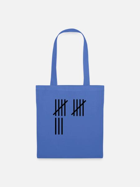 13 Stripes - Stoffbeutel - Hellblau