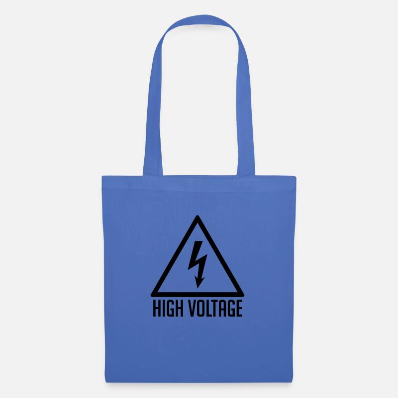 High Voltage - Stoffbeutel - Hellblau
