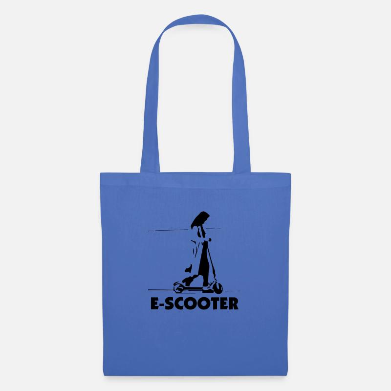 E-Scooter E-Roller Scooter - Stoffbeutel - Hellblau