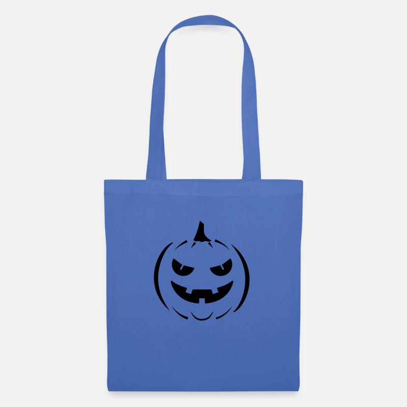 Pumpkin Halloween - Stoffbeutel - Hellblau