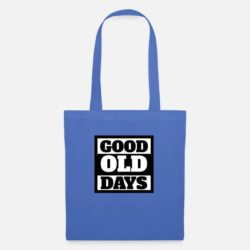 Good old days - Stoffbeutel - Hellblau