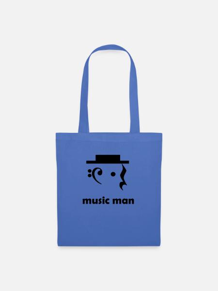 music man - Stoffbeutel - Hellblau