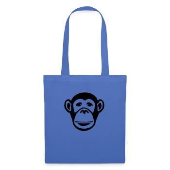 monkey_face_f1 - Tote Bag - light blue - Front