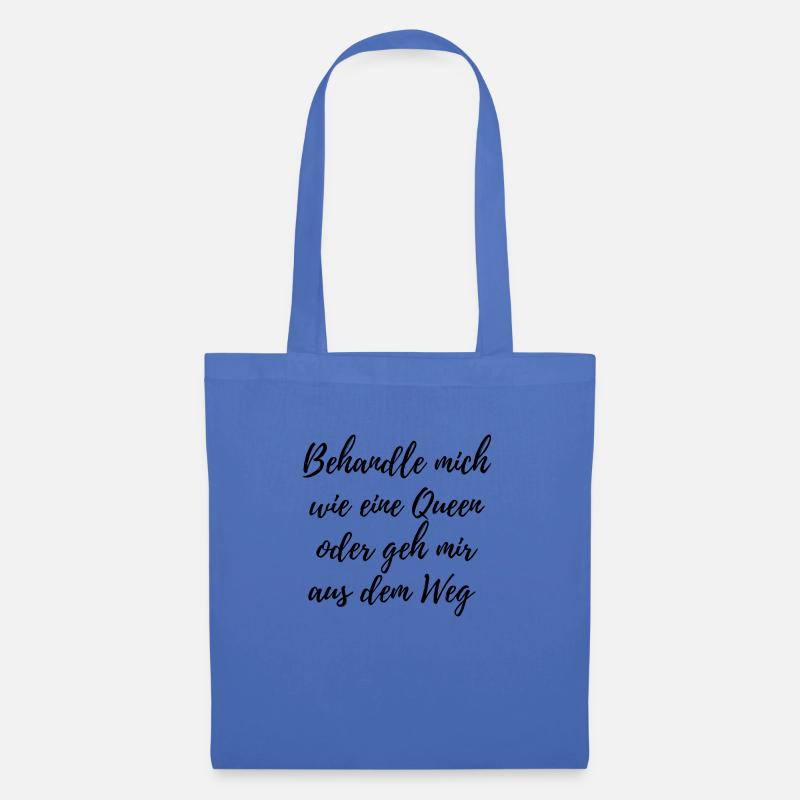 I´am a Queen - Stoffbeutel - Hellblau