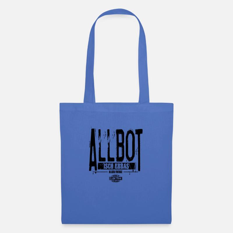 Allbot isch ebbas - Stoffbeutel - Hellblau