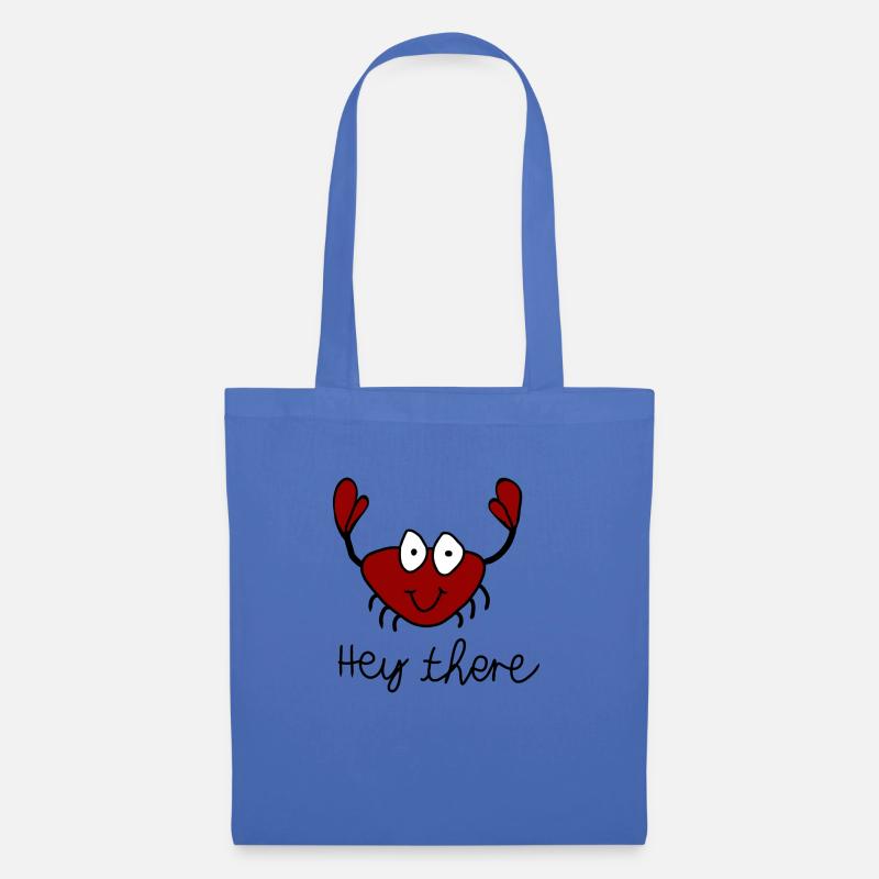 Hey there - Stoffbeutel - Hellblau