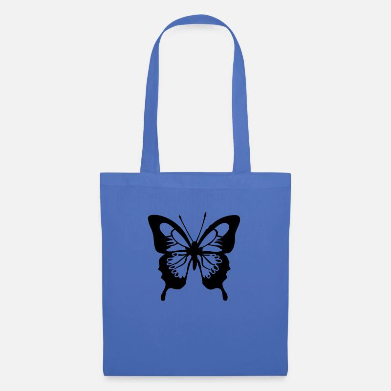 schmetterling - Stoffbeutel - Hellblau