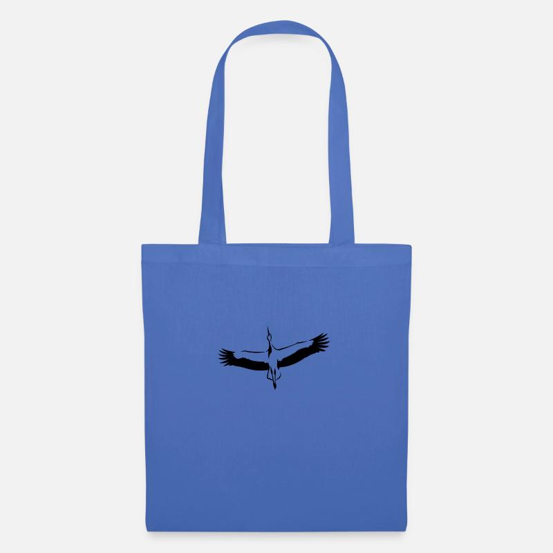Storch - Stoffbeutel - Hellblau