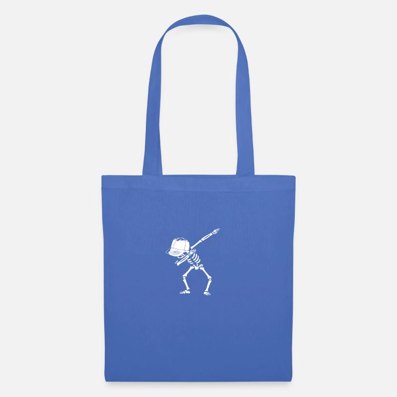 Skeleton Dab - Stoffbeutel - Hellblau