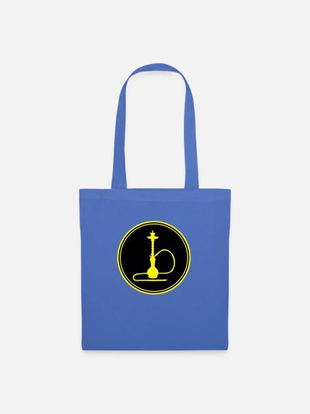 shisha icon - Stoffbeutel - Hellblau