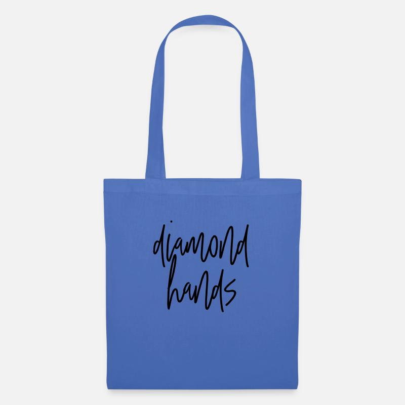 diamondhands 2 - Sac en tissu - bleu pâle