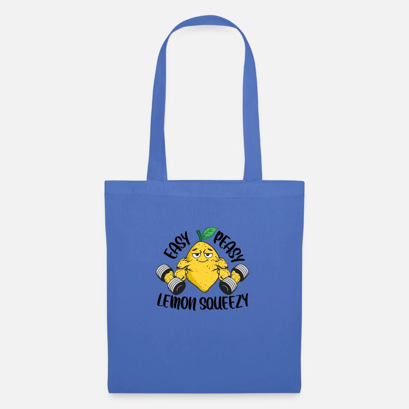 Easy Peasy Lemon Squeezy! - Stoffbeutel - Hellblau