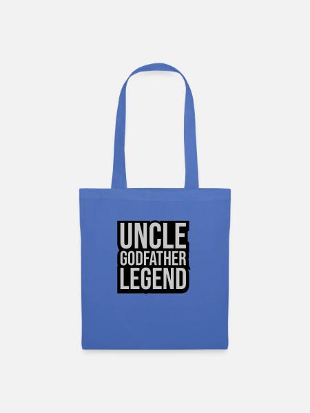Uncle Godfather Legend Zitat - Stoffbeutel - Hellblau