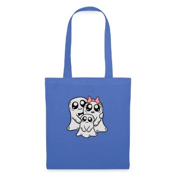 Enfant Parents Fantômes Couple - Sac en tissu - bleu pâle - Devant