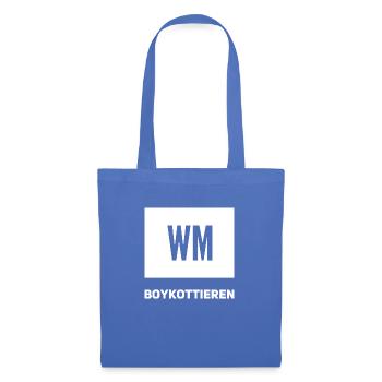 WM Katar - Stoffbeutel - Hellblau - Vorne